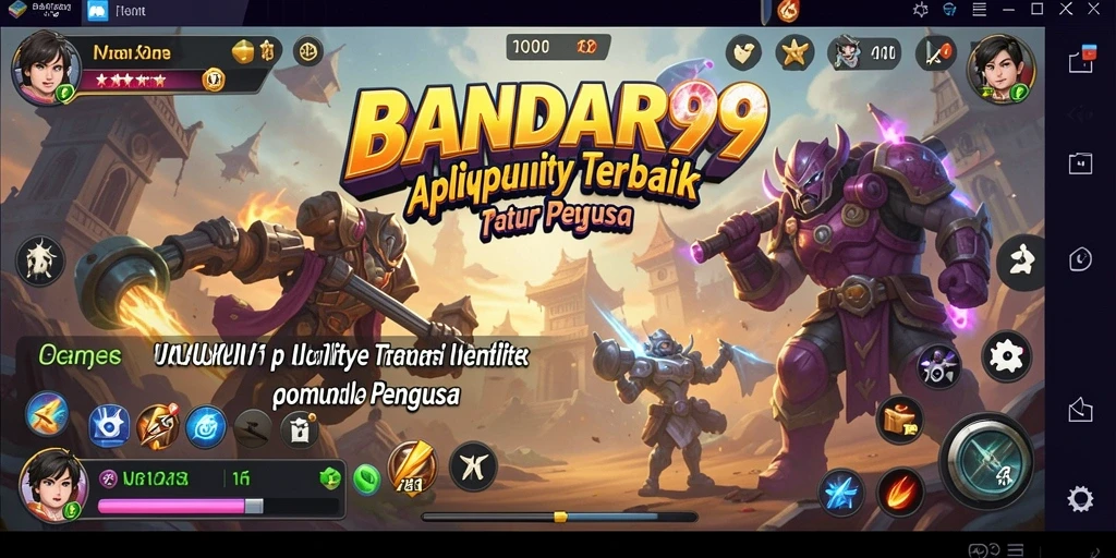 Tampilan antarmuka BANDAR99 yang ramah pengguna dan fungsional.
