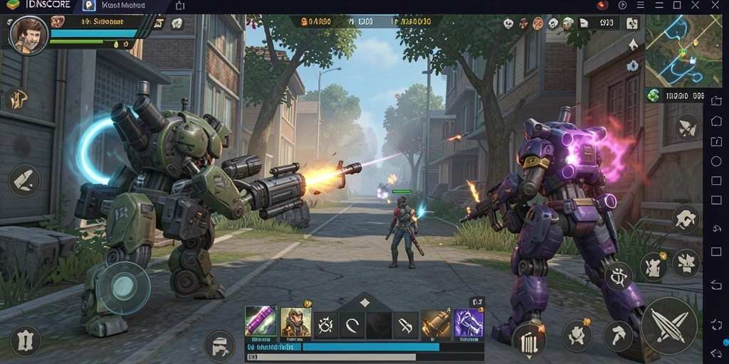 Tampilan menarik dari gameplay IDNSCORE yang penuh strategi.