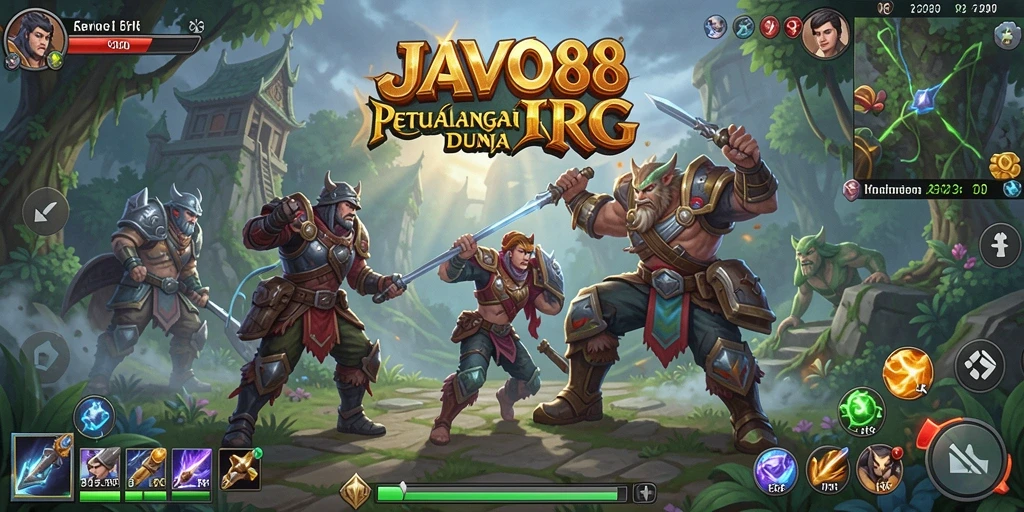 Screenshot JAVO88 menampilkan aksi pertarungan seru dalam dunia RPG yang menawan.