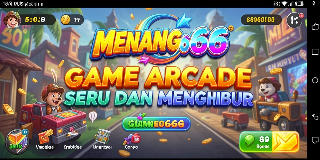 Tampilan gameplay MENANG666 yang mengedepankan keseruan Arcade.