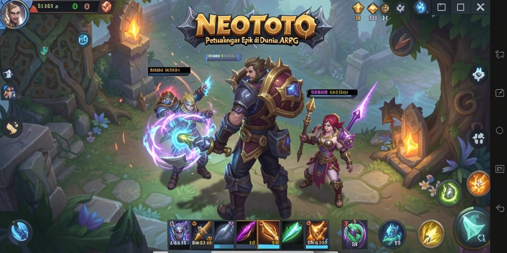Gameplay seru NEOTOTO di dunia ARPG yang menantang.