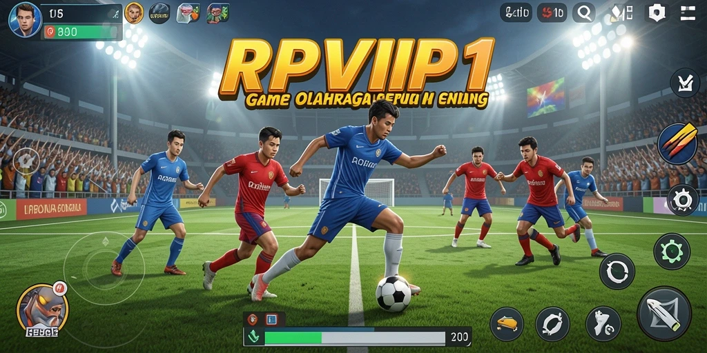 Tampilan gameplay RPVIP1 yang dinamis dan menarik.